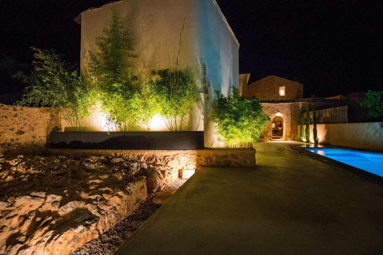 Almyrida Sands Luxury Stone Villa Xirostérnion Eksteriør bilde