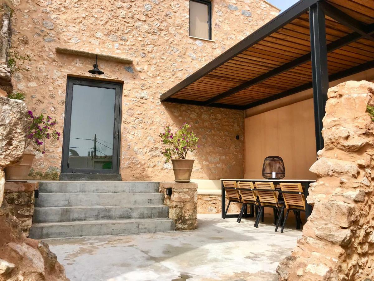 Almyrida Sands Luxury Stone Villa Xirostérnion Eksteriør bilde