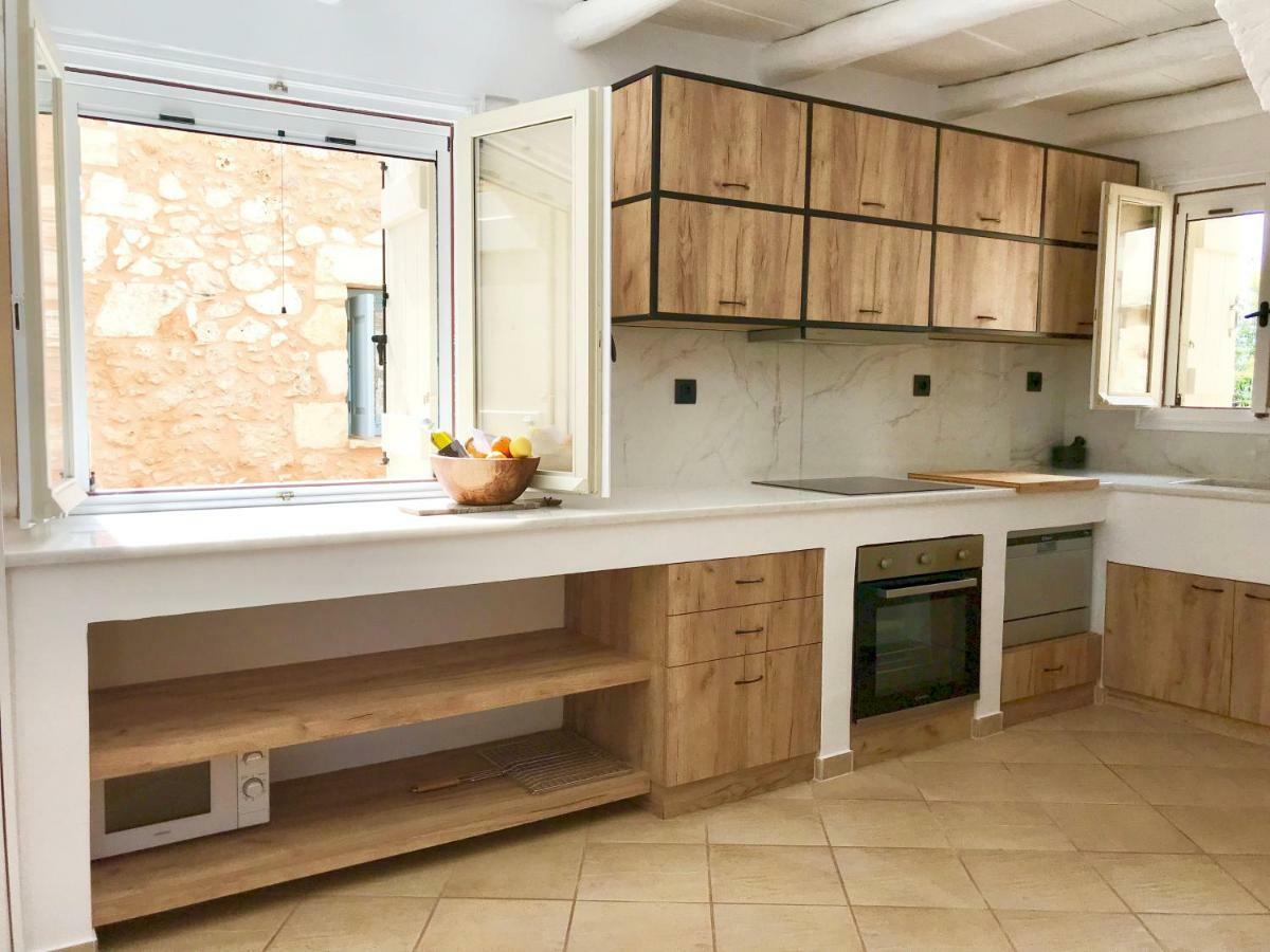 Almyrida Sands Luxury Stone Villa Xirostérnion Eksteriør bilde