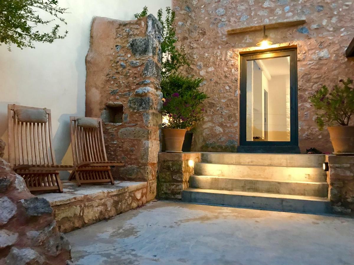 Almyrida Sands Luxury Stone Villa Xirostérnion Eksteriør bilde