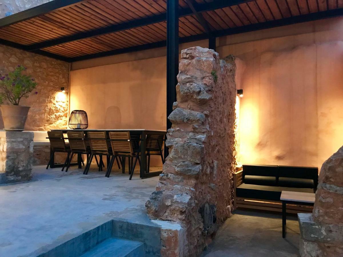 Almyrida Sands Luxury Stone Villa Xirostérnion Eksteriør bilde