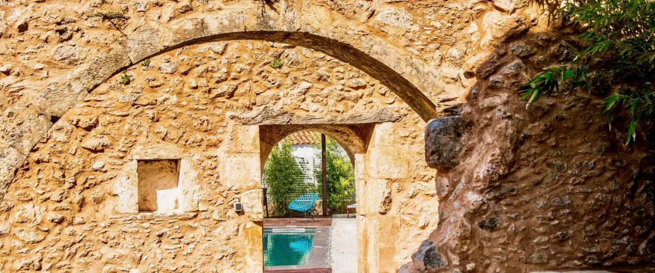 Almyrida Sands Luxury Stone Villa Xirostérnion Eksteriør bilde