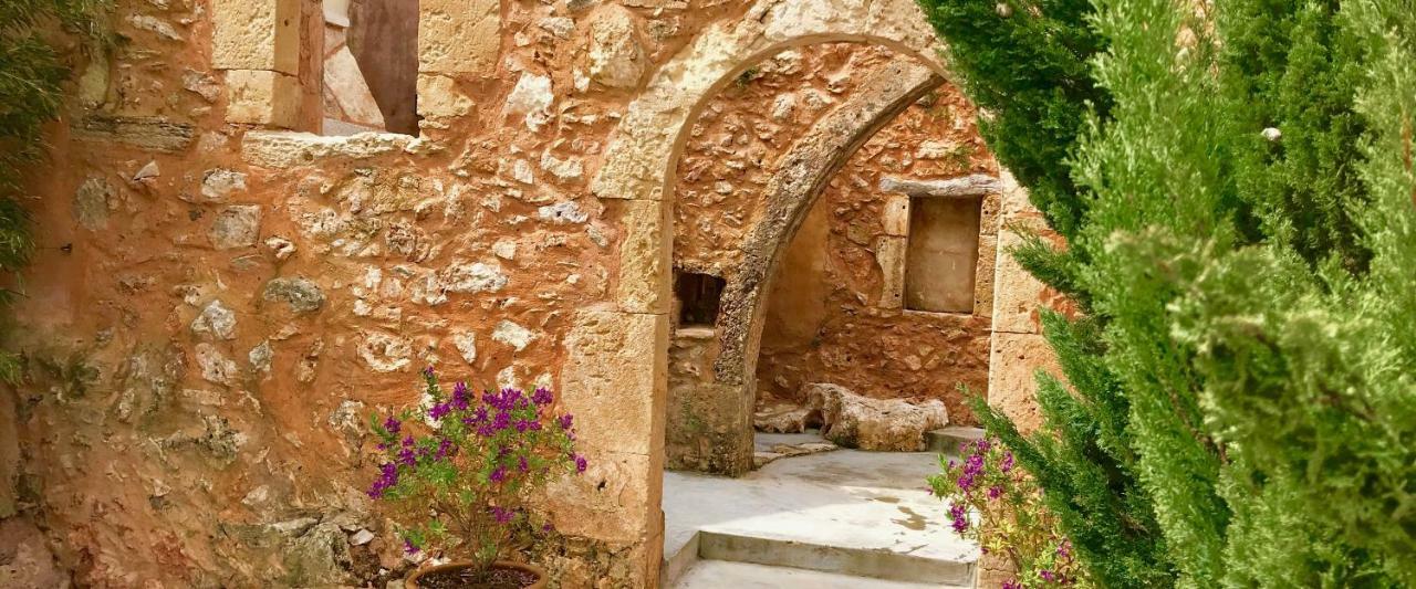 Almyrida Sands Luxury Stone Villa Xirostérnion Eksteriør bilde
